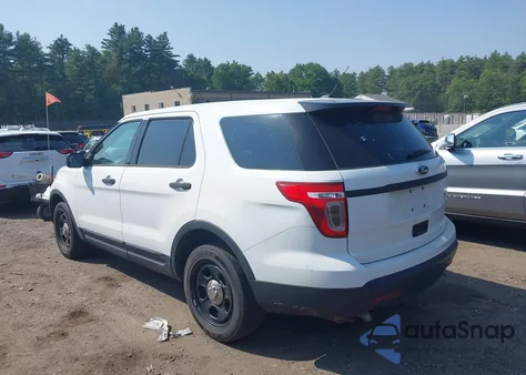 2013 Ford Police Interceptor from USA, damaged, VIN 1FM5K8AR2DGA46644